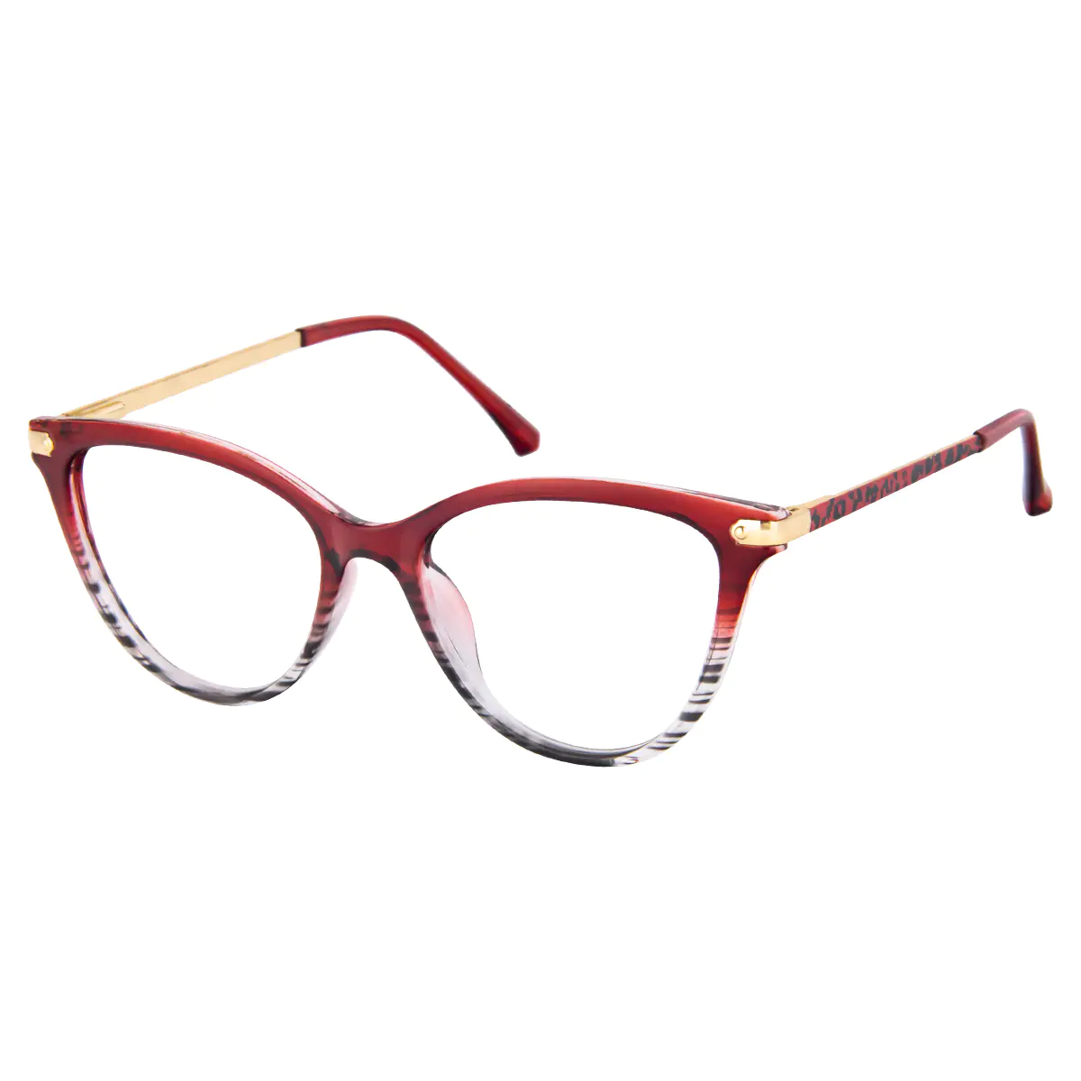 Cat-eye Red Eyeglasses