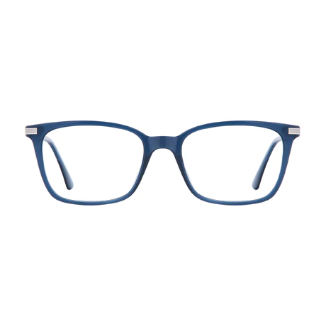 Square Blue Eyeglasses