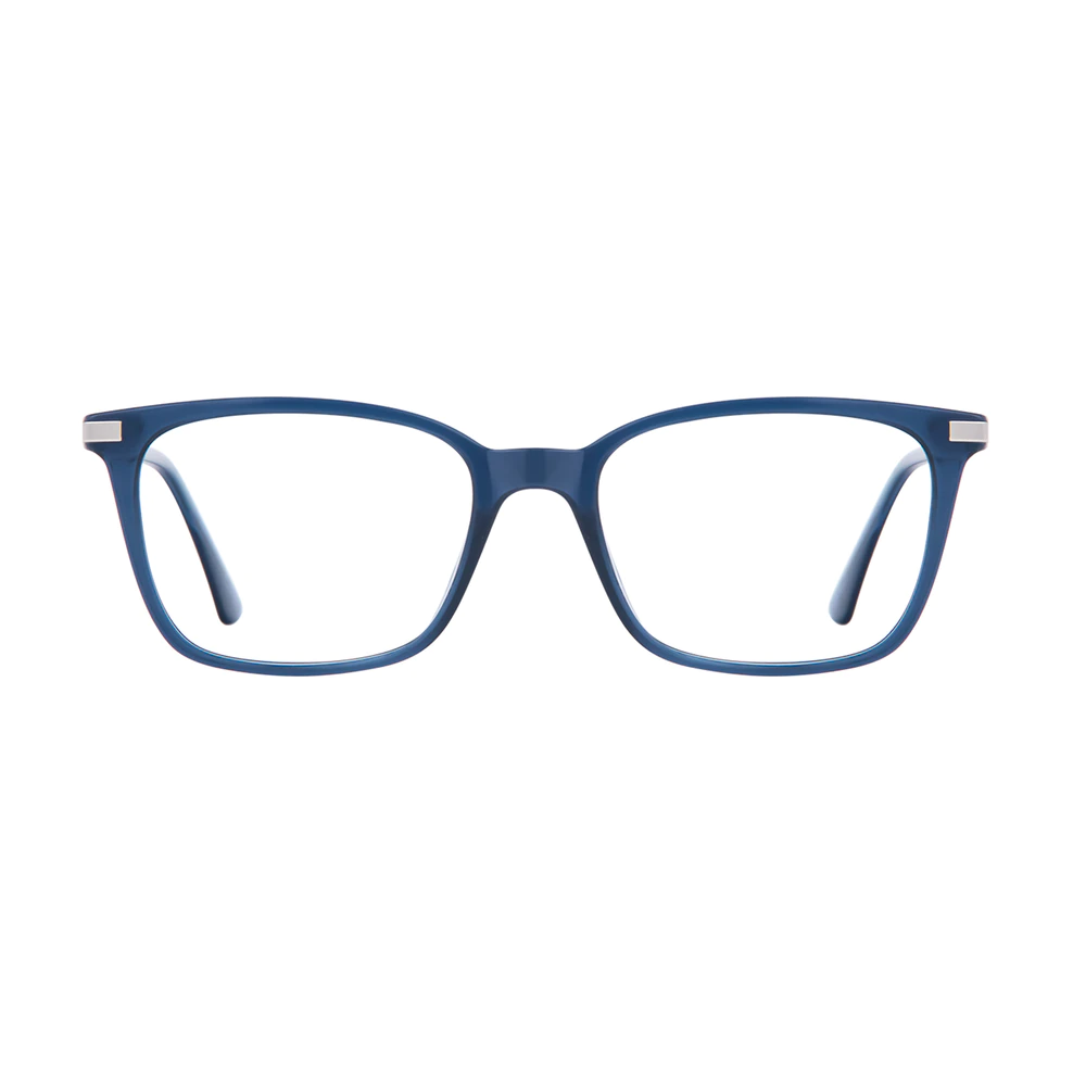 Square Blue Eyeglasses