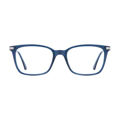 Square Blue Eyeglasses