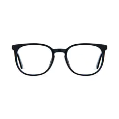 Square Black Eyeglasses