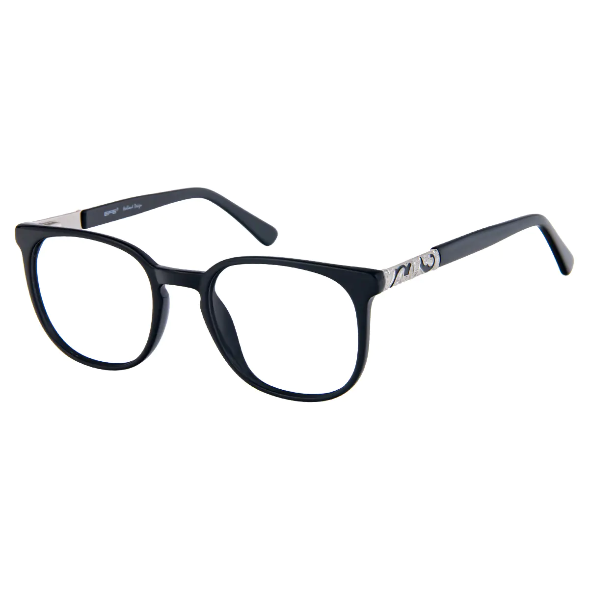 Square Black Eyeglasses
