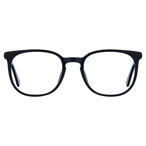 Square Black Eyeglasses