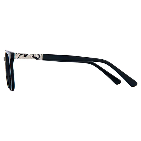 Square Black Eyeglasses
