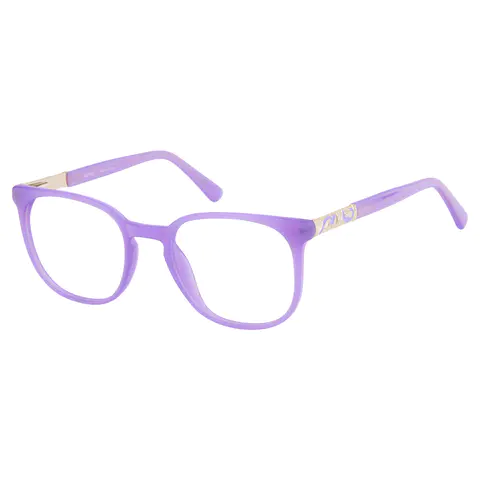 Square Purple Eyeglasses