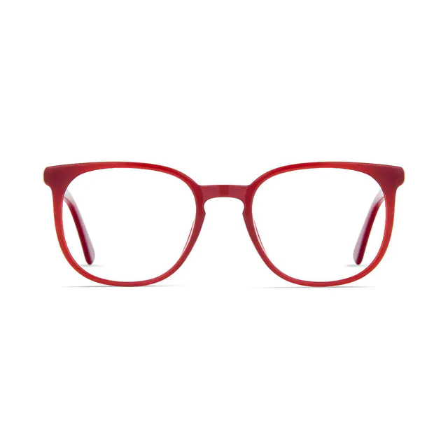 Square Wine Eyeglasses