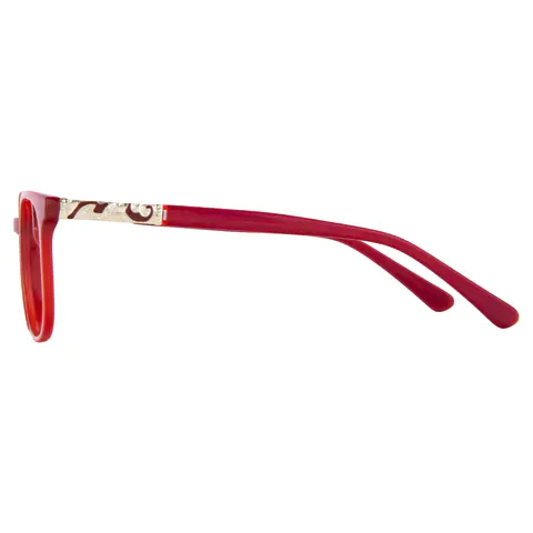 Square Wine Eyeglasses