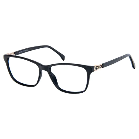 Rectangle Black Eyeglasses