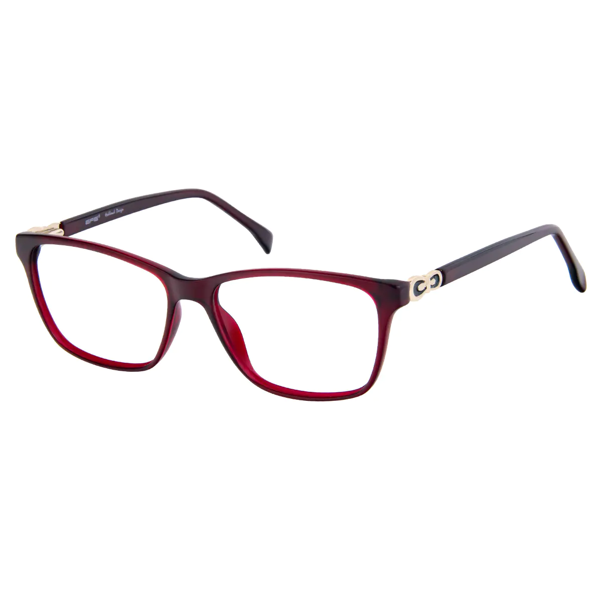 Rectangle Wine Eyeglasses