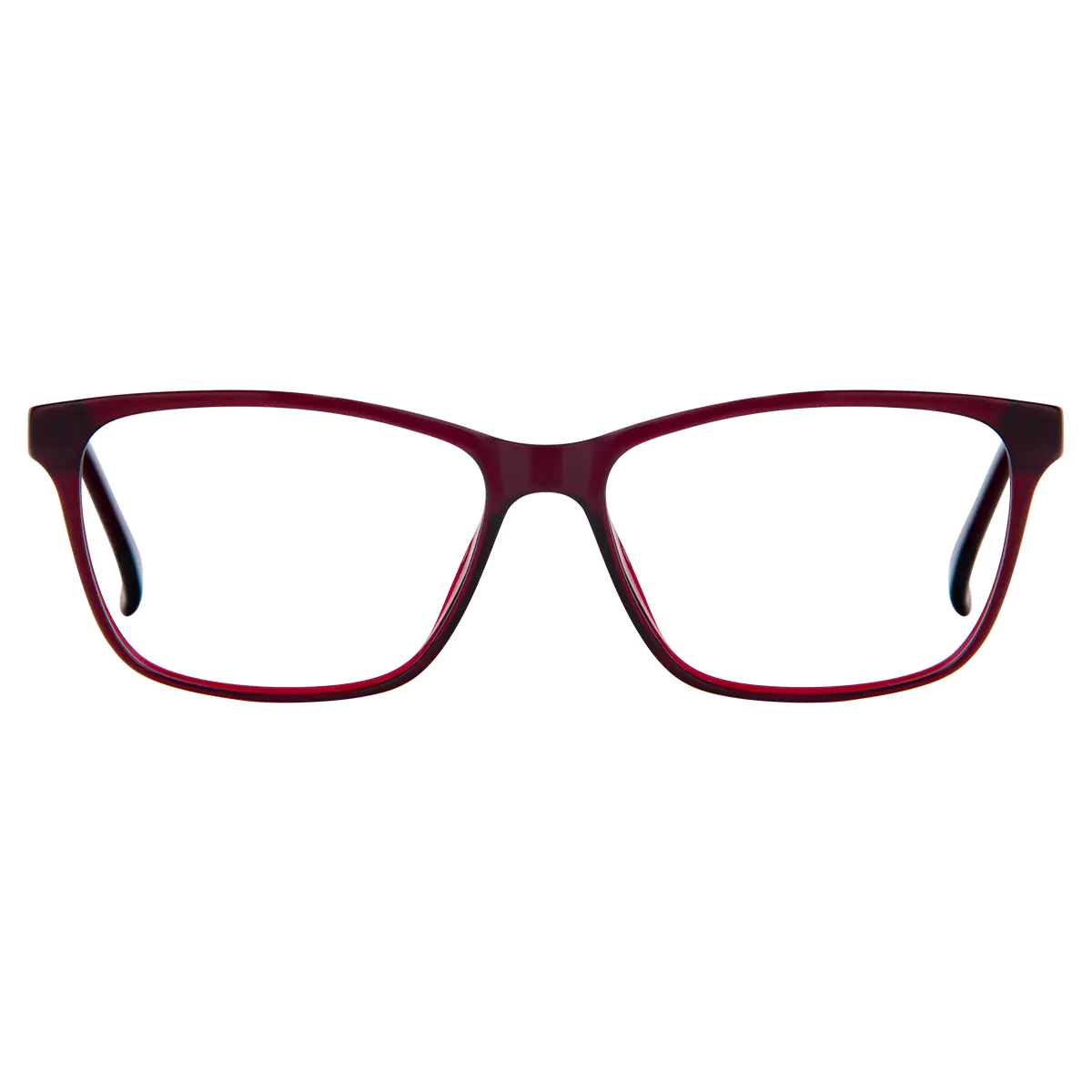 Rectangle Wine Eyeglasses