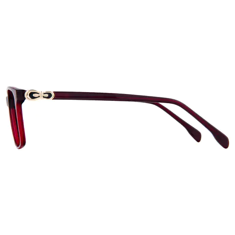 Rectangle Wine Eyeglasses
