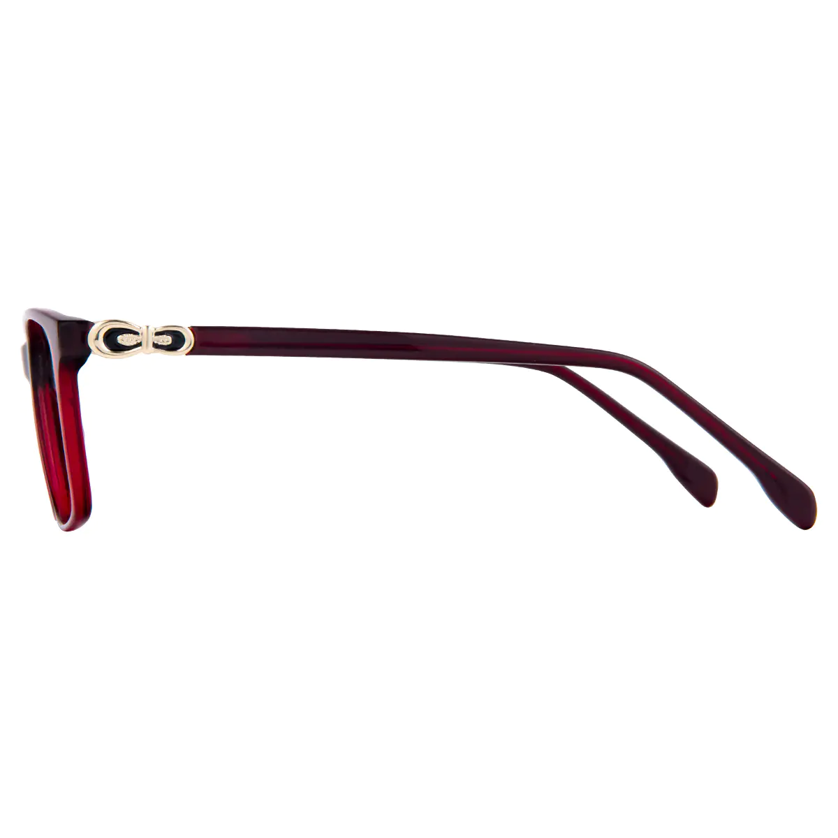 Rectangle Wine Eyeglasses