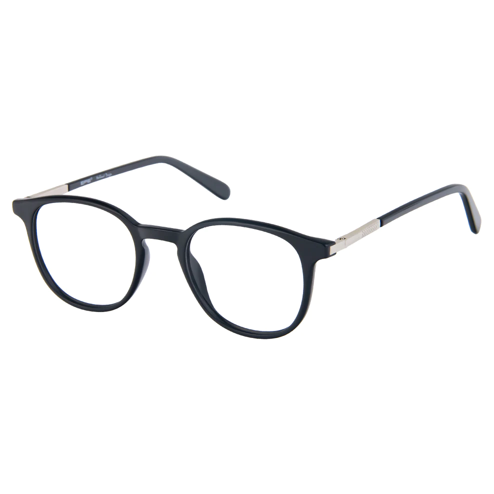 Round Black Eyeglasses