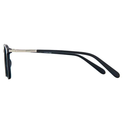 Round Black Eyeglasses