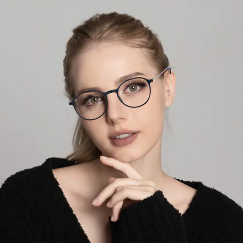 Round Clear Eyeglasses