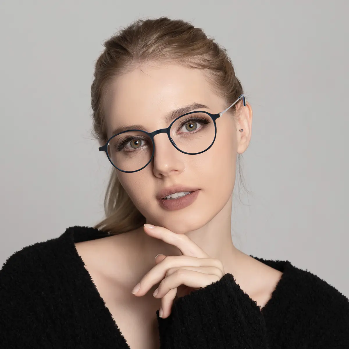 Round Clear Eyeglasses