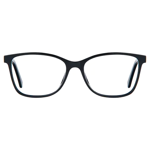 Rectangle Black Eyeglasses