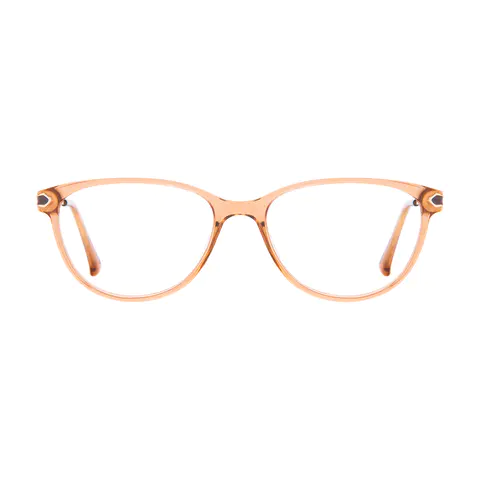 Cat-eye Light Brown Eyeglasses