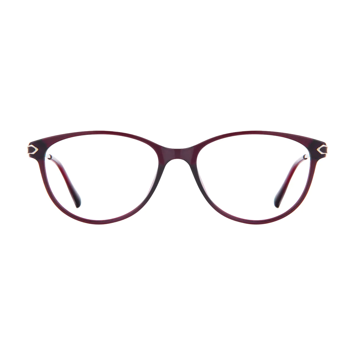 Cat-eye Wine Eyeglasses