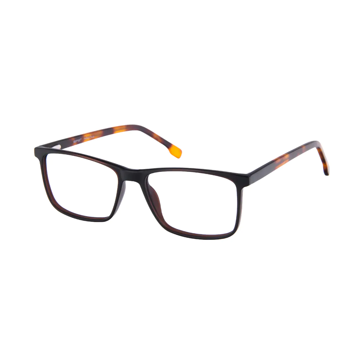 Rectangle Tortoiseshell Eyeglasses