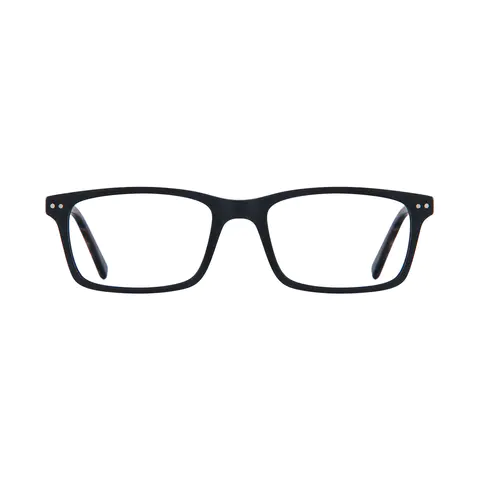 Rectangle Dark Tortoiseshell Eyeglasses
