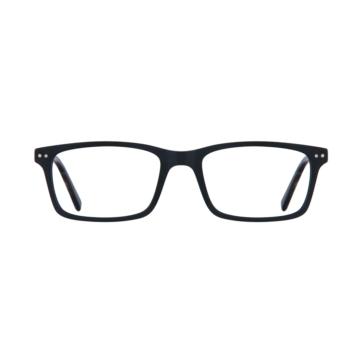 Rectangle Dark Tortoiseshell Eyeglasses
