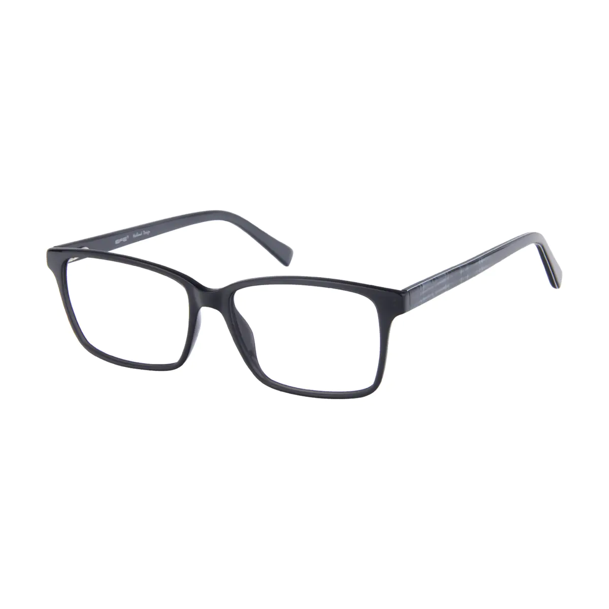 Rectangle Black Eyeglasses