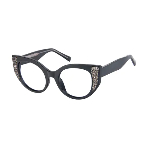 Cat-eye Black Eyeglasses