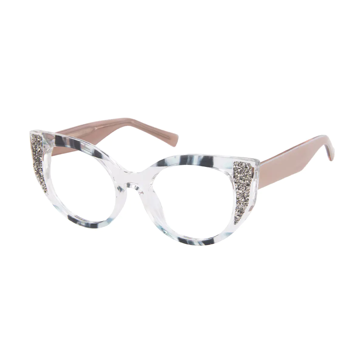Cat-eye Multicolor Eyeglasses