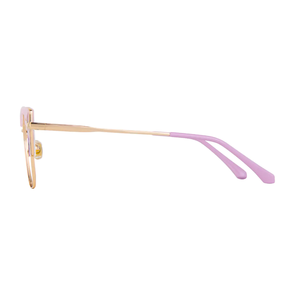 Cat-eye Pink/Gold Eyeglasses