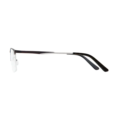 Rectangle Brown Eyeglasses