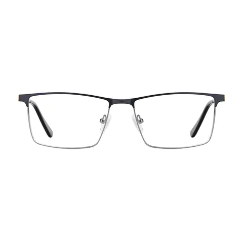 Rectangle Brown Eyeglasses