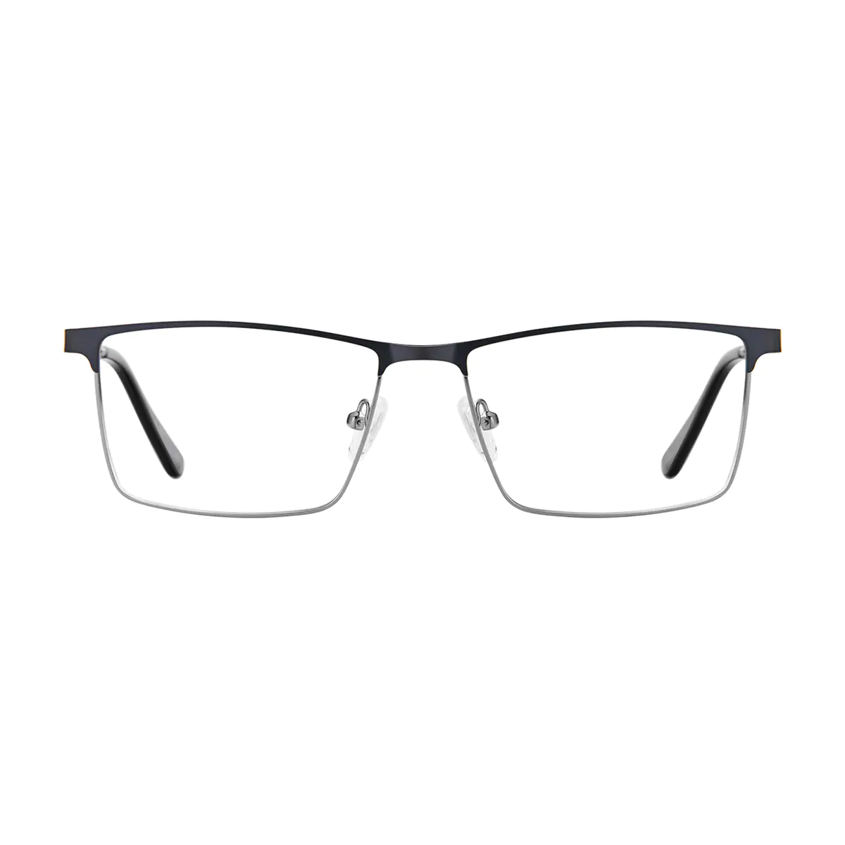 Rectangle Brown Eyeglasses