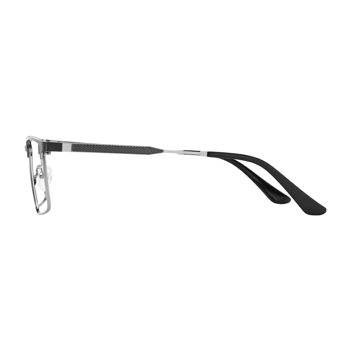 Rectangle Brown Eyeglasses