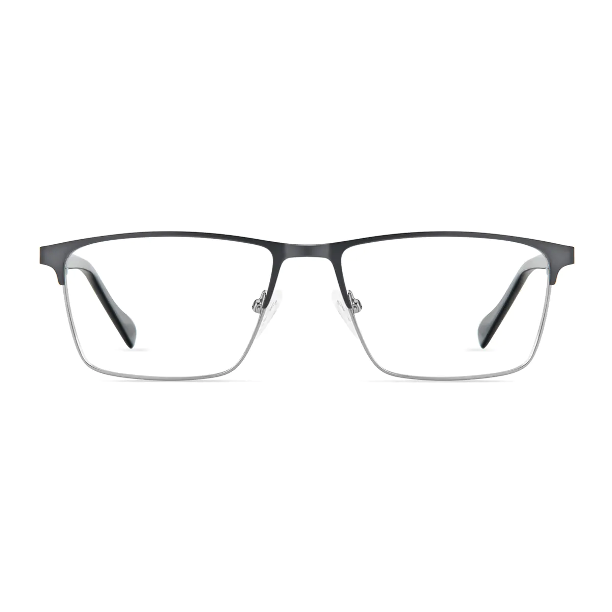 Browline Black/Silver Eyeglasses