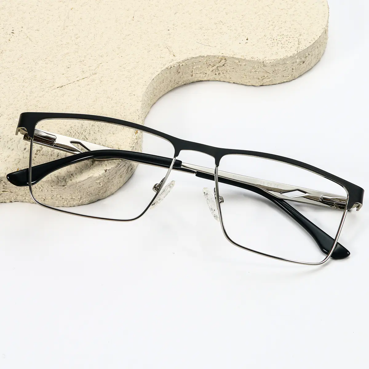 Browline Black Eyeglasses