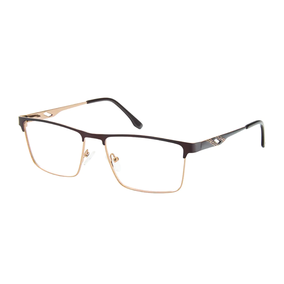 Browline Brown Eyeglasses