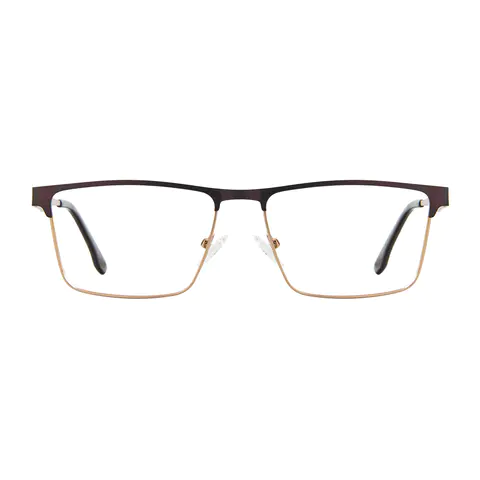 Browline Brown Eyeglasses