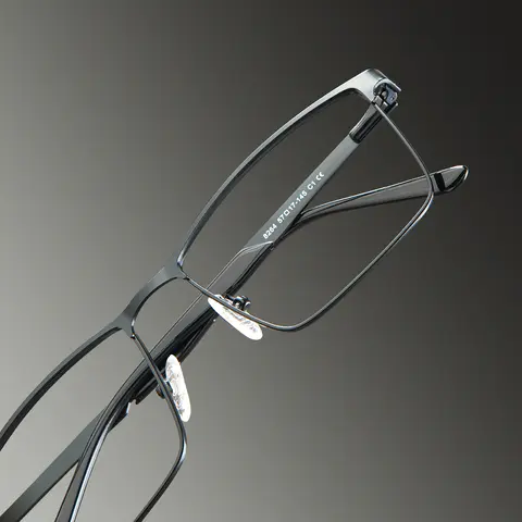 Rectangle Black Eyeglasses