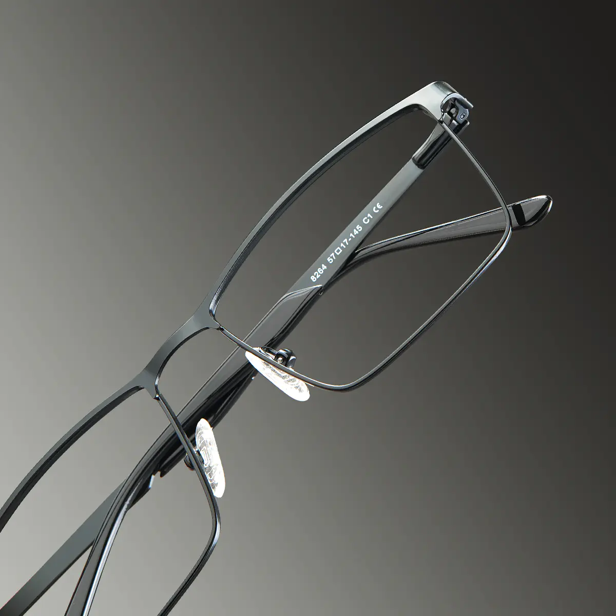 Rectangle Black Eyeglasses