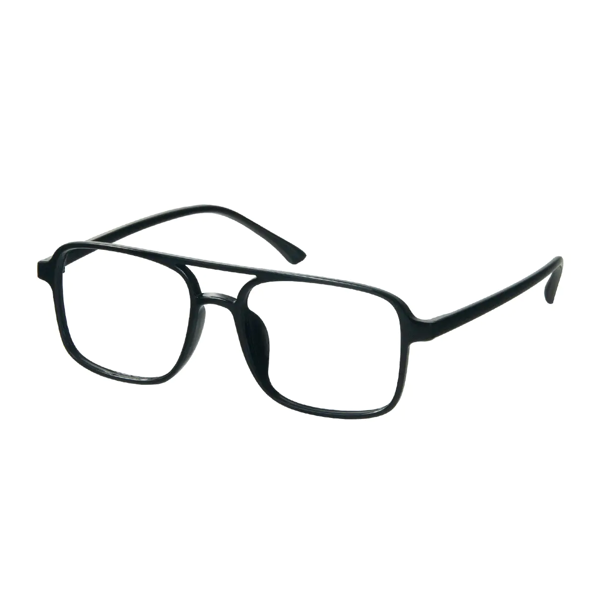Aviator Black Eyeglasses