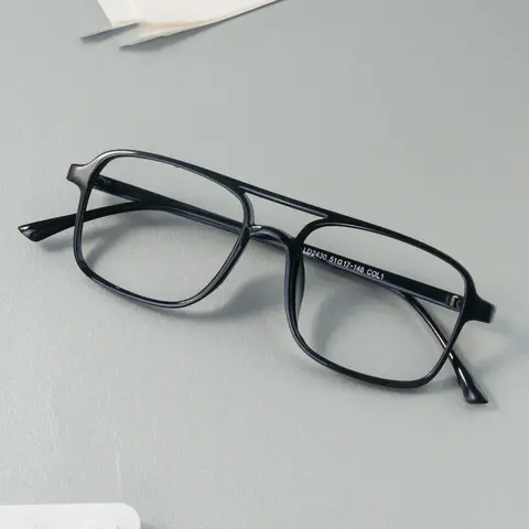Aviator Black Eyeglasses