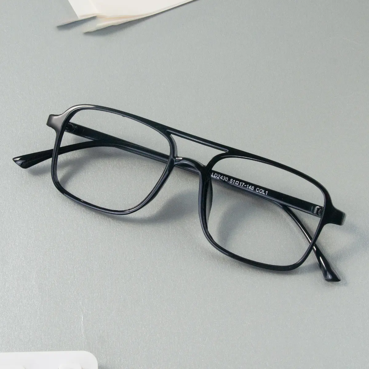 Aviator Black Eyeglasses