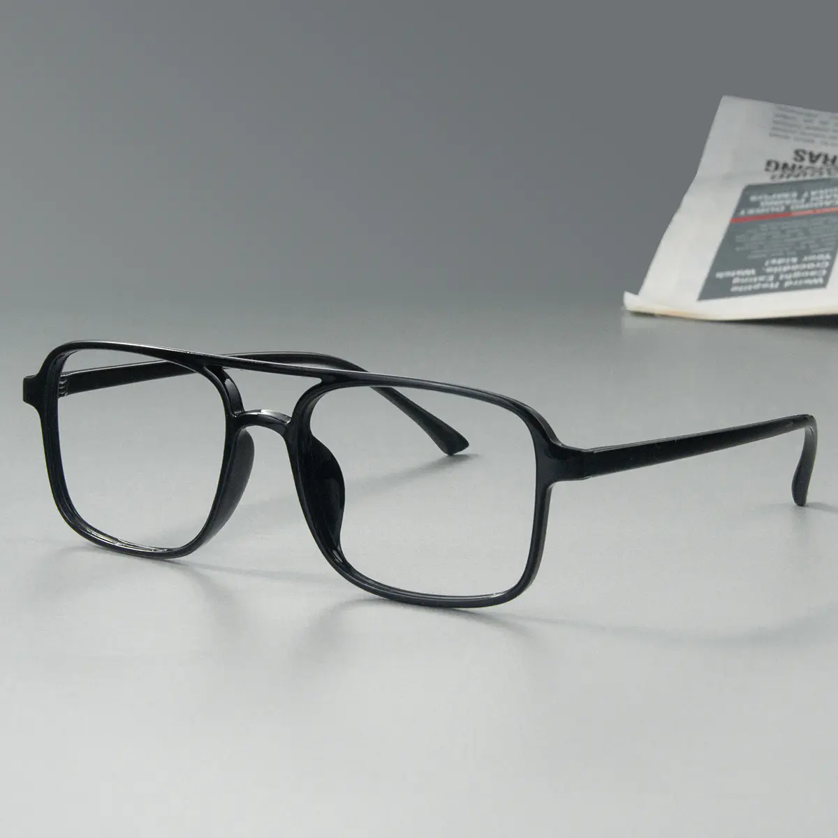 Aviator Black Eyeglasses