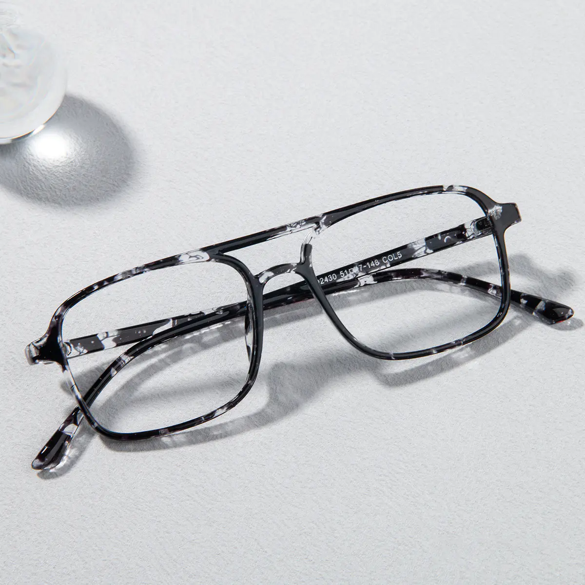 Aviator Ivory Tortoiseshell Eyeglasses