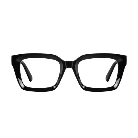 Square Black Eyeglasses