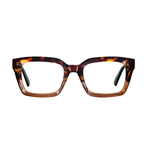 Square Tortoiseshell Eyeglasses
