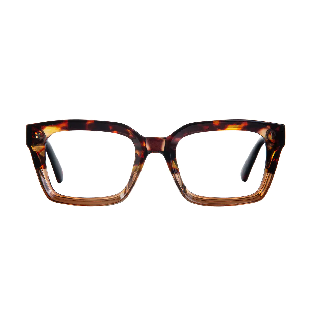 Square Tortoiseshell Eyeglasses