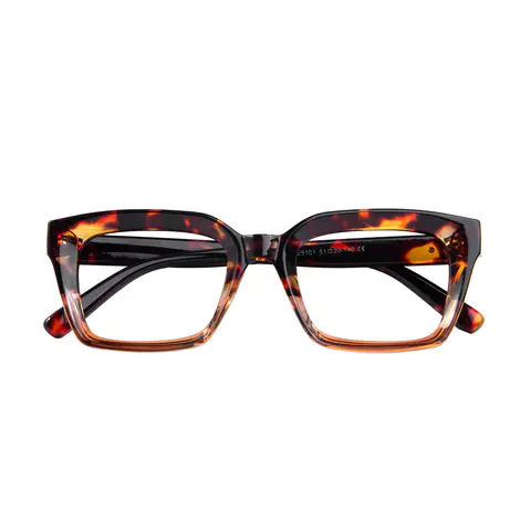 Square Tortoiseshell Eyeglasses