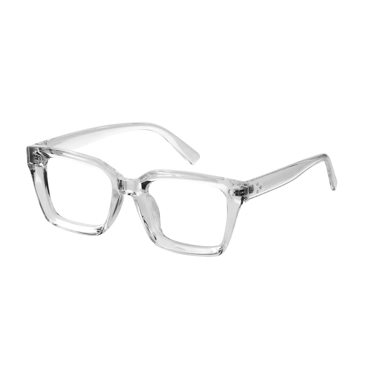 Square Clear Eyeglasses